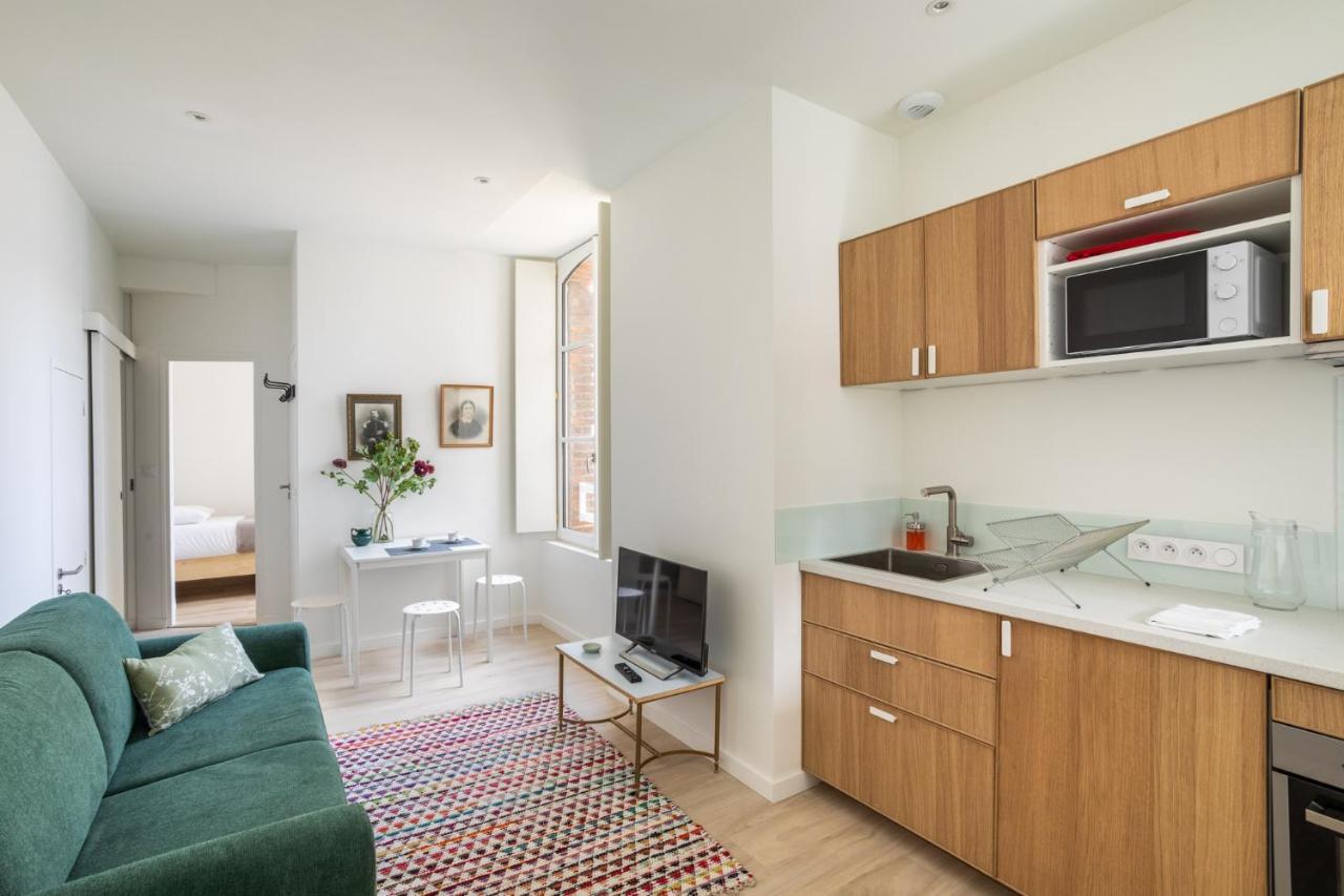 Les Carmelites - Appartements Dans L'Hyper-Centre De 雷恩 外观 照片
